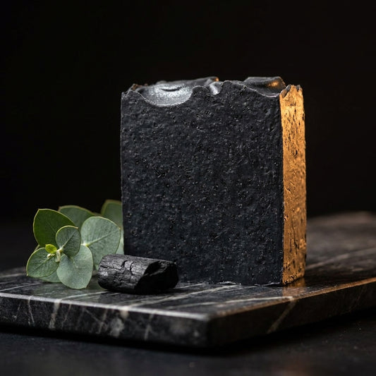 The Obsidian Detox- Activated Charcoal - Tea Tree, Eucalyptus, Peppermint Essential Oil.