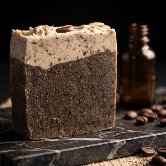 The Coffee Bar - Vanilla Hazelnut Fragrance Oil, Exfoliating, Coffee Grounds