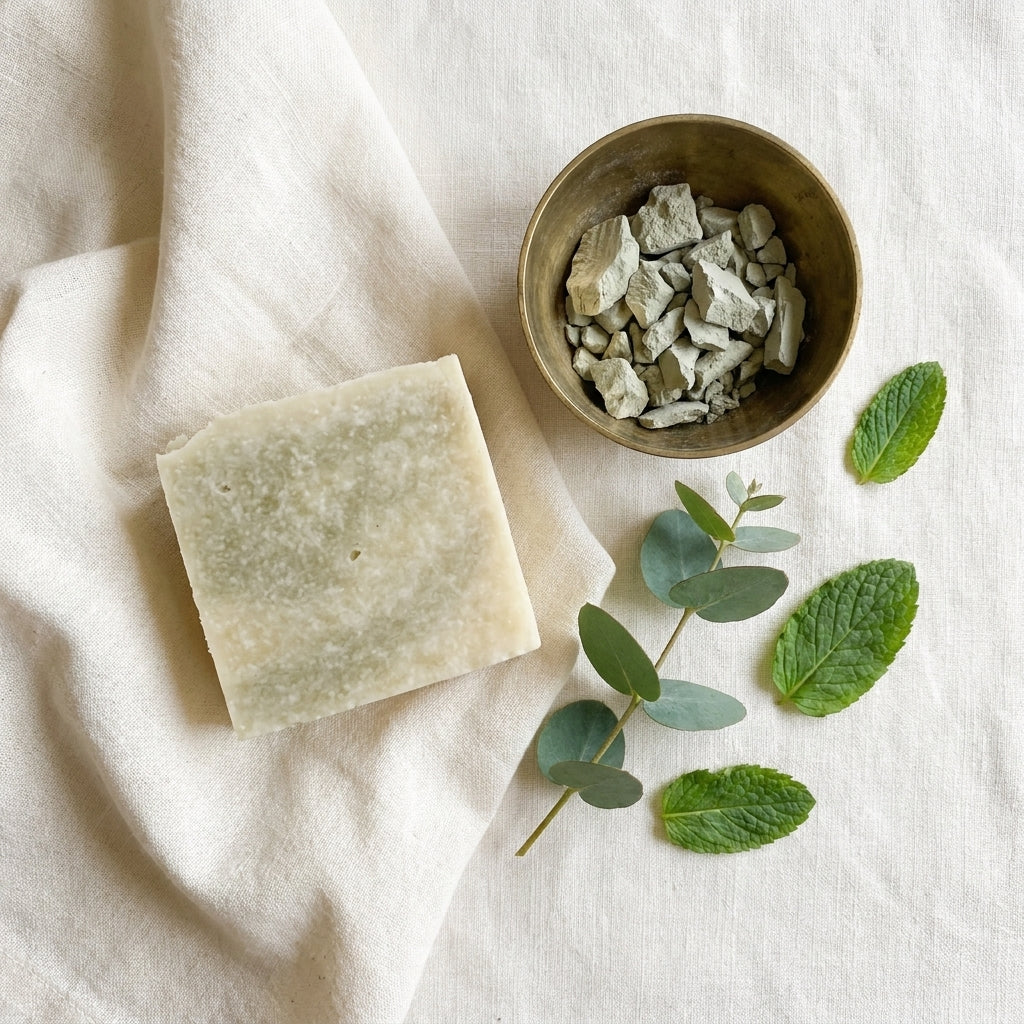 The Steam Room - Eucalyptus and Spearmint Essential Oil - French Green Clay