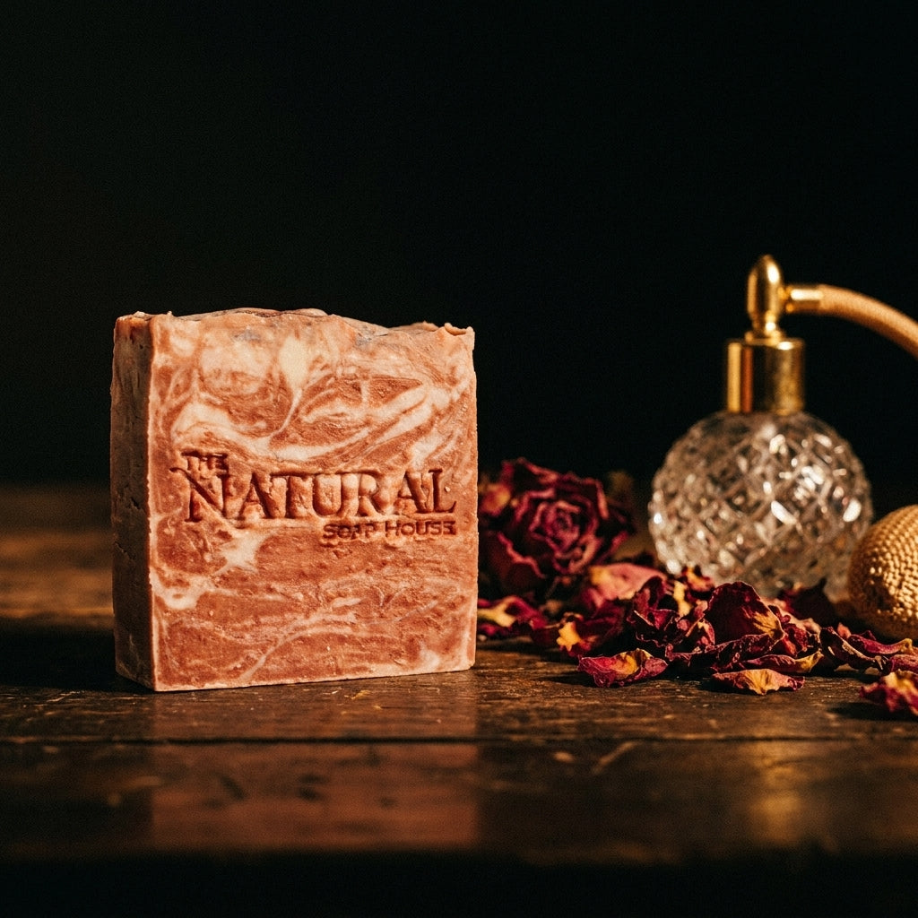The Romantic Apothecary - Golden Rose, Egyptian Musk & Amber Romance Fragrance Oil - Kaolin Clay