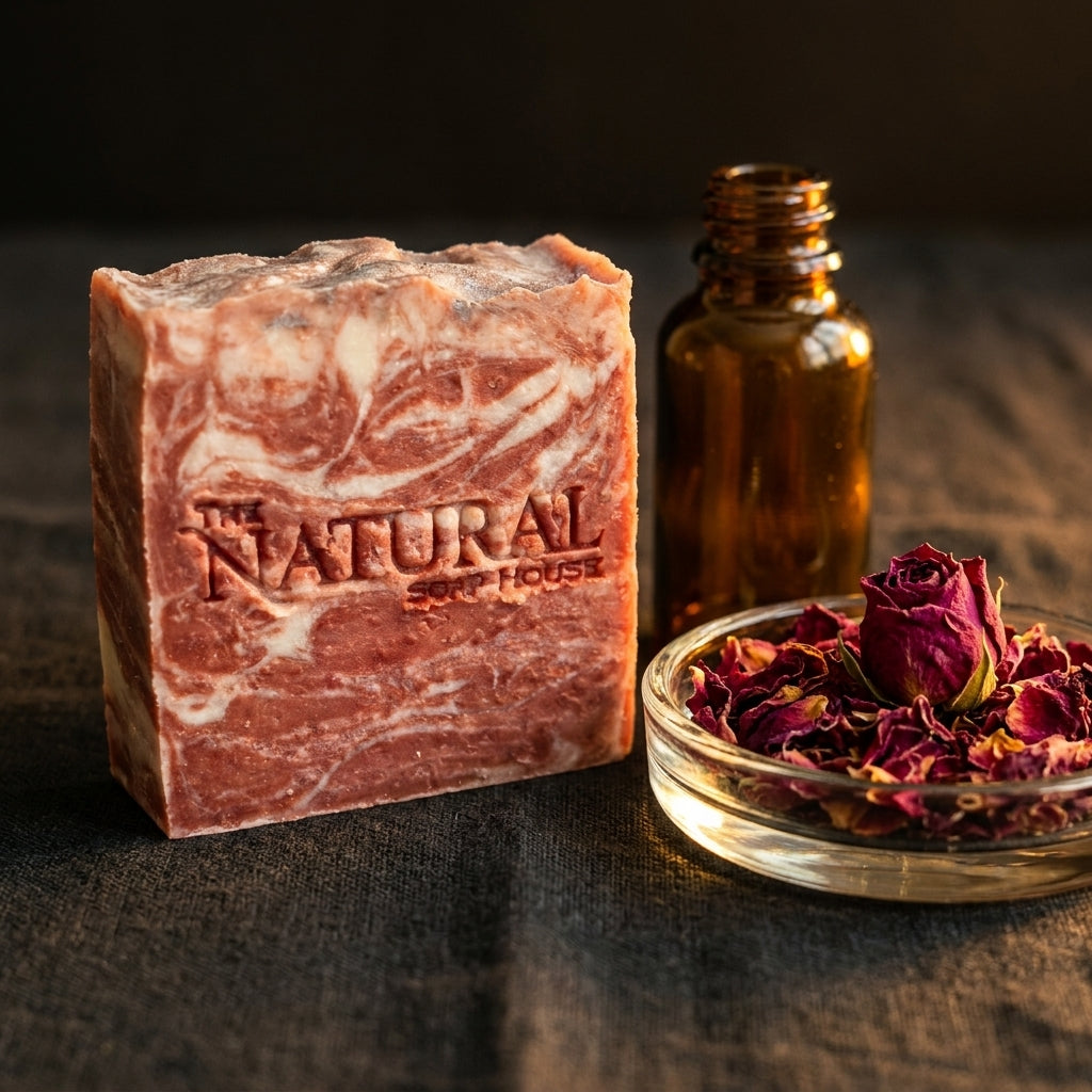 The Romantic Apothecary - Golden Rose, Egyptian Musk & Amber Romance Fragrance Oil - Kaolin Clay