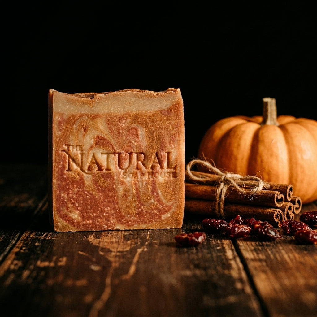 Reliquary No. 1 — The Alchemist's Harvest - Pumpkin Oud, Spiced Cranberry, Vanilla Chestnut Fragrance Oil - Kaolin Clay