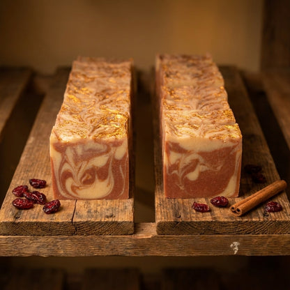 Reliquary No. 1 — The Alchemist's Harvest - Pumpkin Oud, Spiced Cranberry, Vanilla Chestnut Fragrance Oil - Kaolin Clay